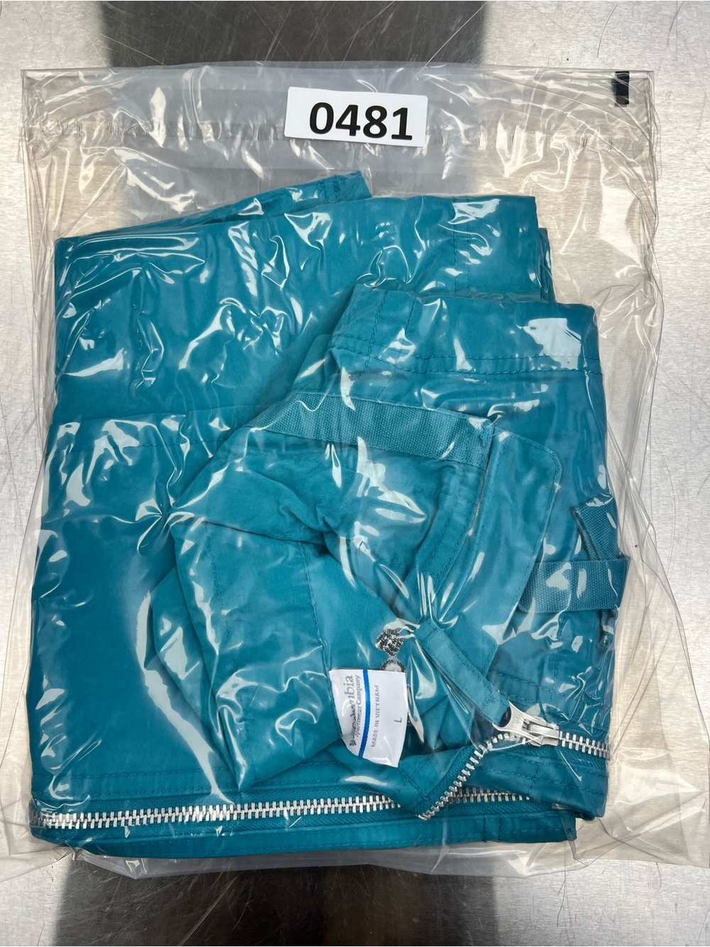 Columbia Women's Sleeveless Zip Vest - Bright Turquoise Large - Picture 12 of 12